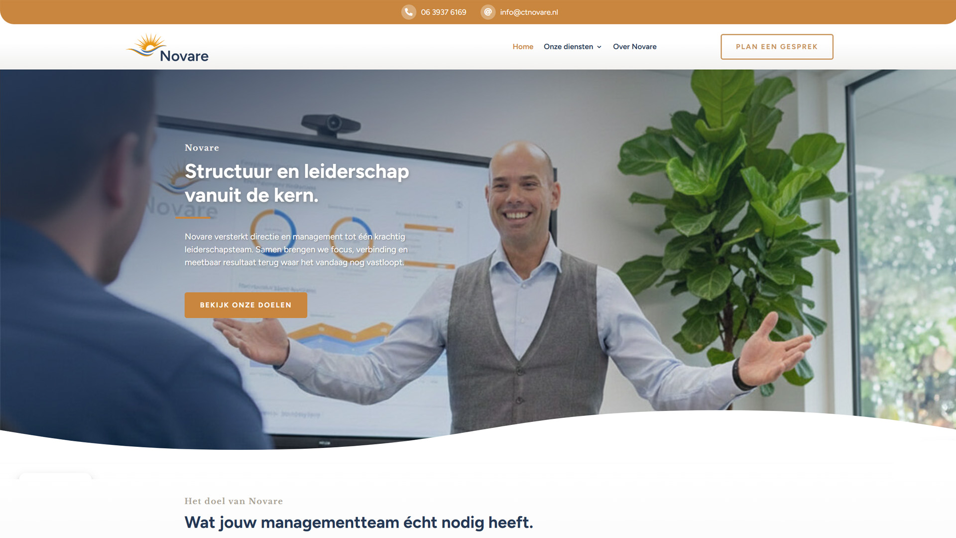 - LOEQ Portfolio slider image Novare | Website laten maken bij LOEQ