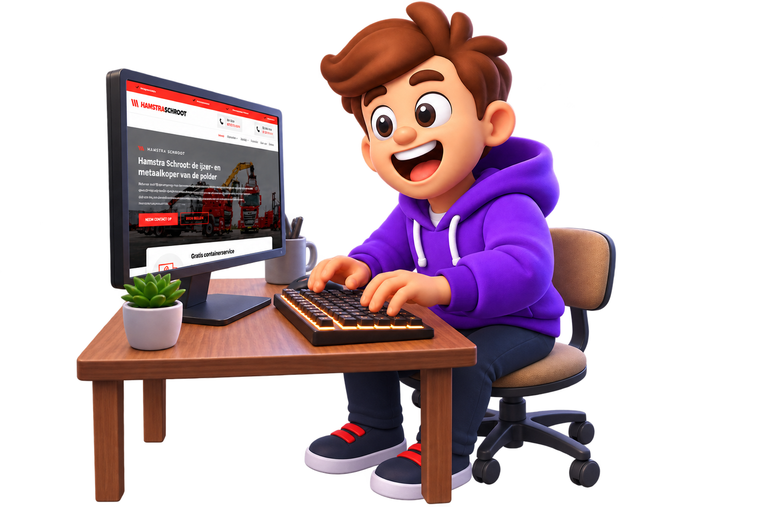 WordPress website laten maken door LOEQ